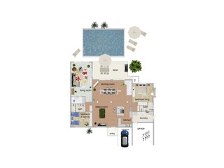 Vakantiehuis Fort Myers Grondplan 41