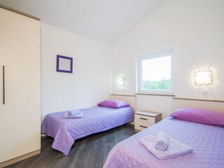 Nicely decorated bedroom