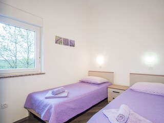 Nicely decorated bedroom