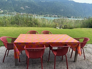 Unsere große Terrasse