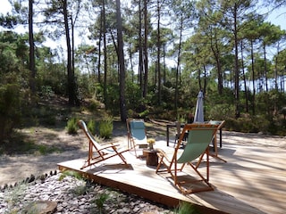 Maison de vacances Carcans Enregistrement extérieur 2