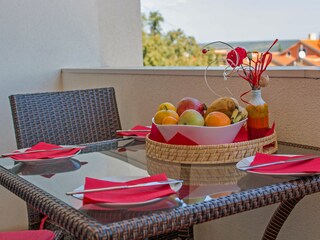 Angenehmer Balkon