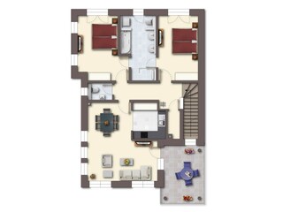 Ferienwohnung Binz Grundriss 20