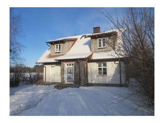 Haus im Winter