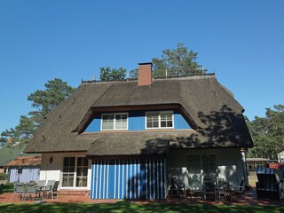 Ferienhaus Prerow Ostsee-Oase Terrasse