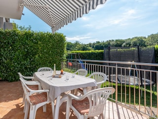 Outside sitting area