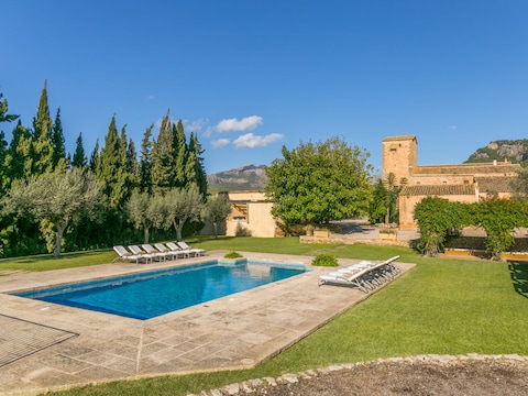 Villa Historisches Haus Mallorca Pool Wlan Klimaanlage
