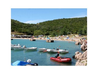 Strandurlaub auf der Insel Krk in Kroatien