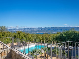 Balkon/Terrasse mit Meerblick