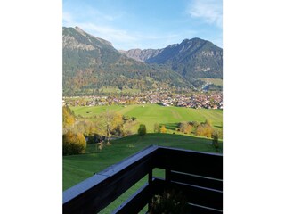 Blick nach Oberstdorf
