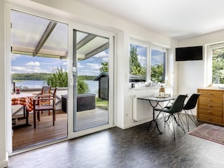 Blick auf die Terrasse