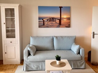 Wohnzimmer mit Couch