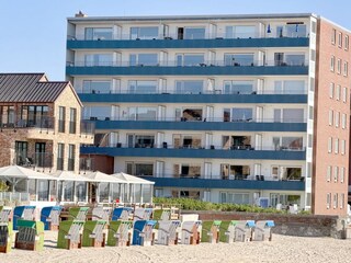 Ansicht vom Strand