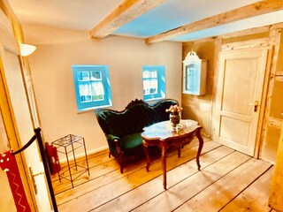 Flur mit zubuchbarem Extra-Schlafzimmer