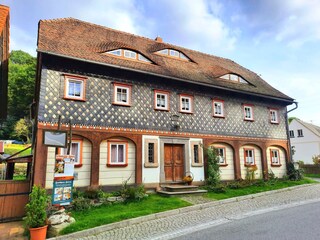 Frontansicht Landhaus Helene
