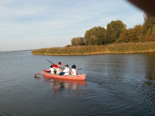 Nice canoe to the beach