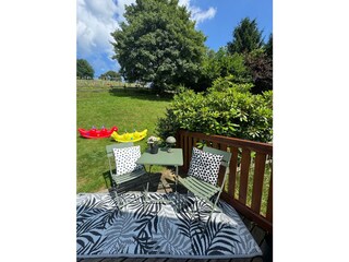 Terrasse am 2. Obergeschoss