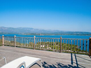 terrace with sea view