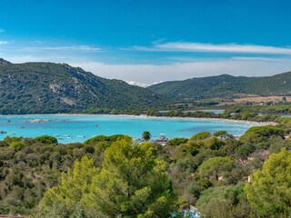 Beautiful view of the Bay of Santa Giulia
