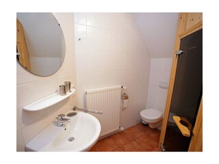 Badezimmer mit Sauna
