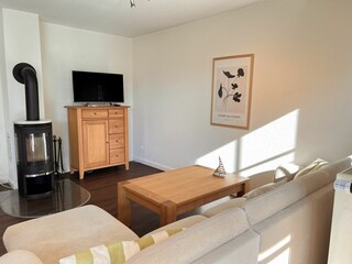 Wohnbereich mit Kamin