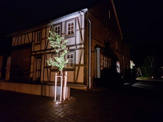 Straßenansicht am Abend