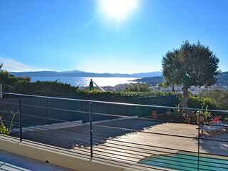 Sea view from the terrace