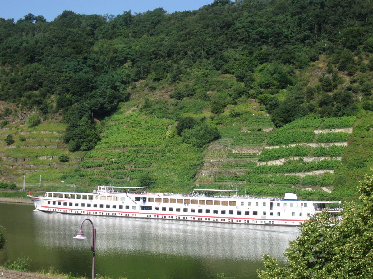 Blick vom Balkon