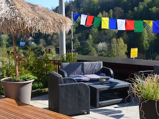 Terrasse für alle unserer Urlauber