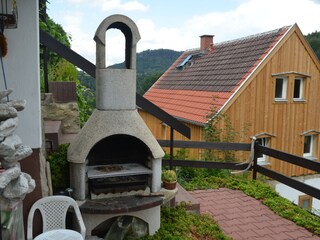 Terrasse mit Grill