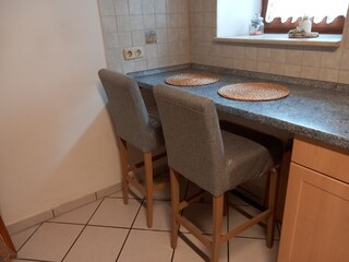 Sitzgelegenheit  in Küche