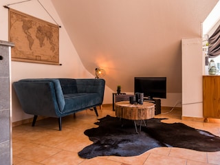 Ferienwohnung Wustrow Wohnzimmer 10