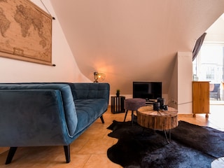 Ferienwohnung Wustrow Wohnzimmer 11