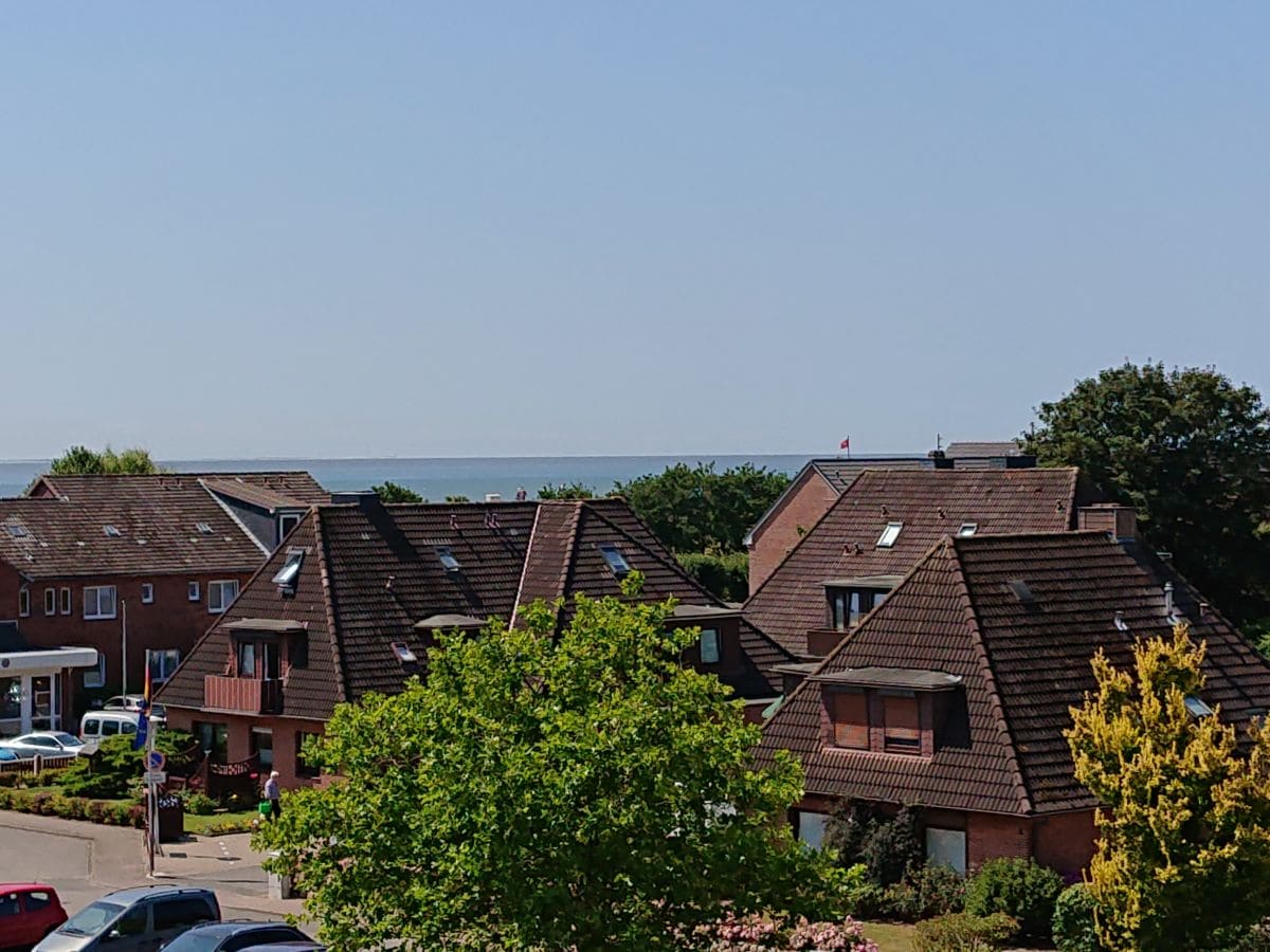 Blick vom Balkon