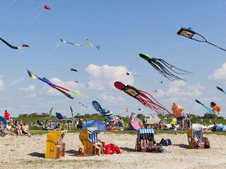 Drachenfest am Strand
