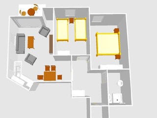 Fewo No.43 - Grundriss