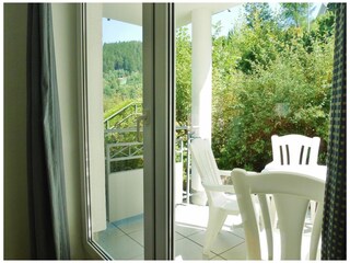 Fewo No.43 - Terrasse mit Blick zur Ohrenbergschanze