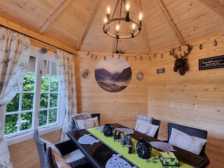 Chill & Grill area for guests of Landhaus Osborne