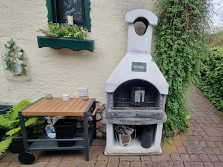 Chill & Grill area for guests of Landhaus Osborne