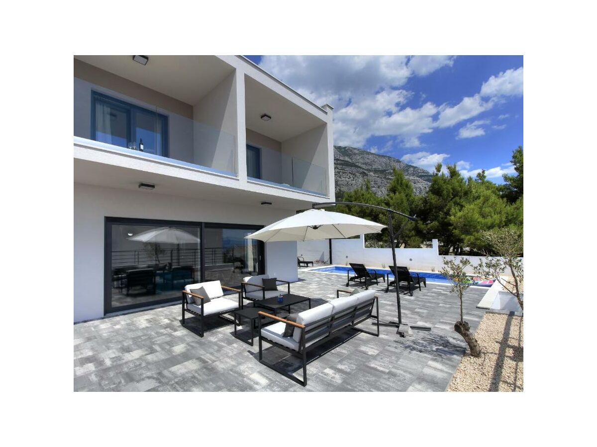 Villa Makarska heated pool