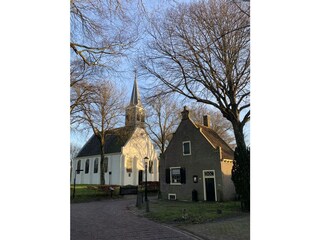 Kirche und Rathaus  an der Ueberseite