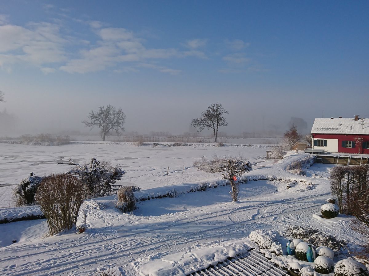 Das Fischerhaus im Winterkleid