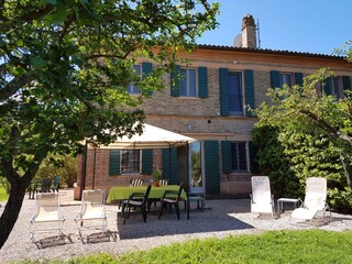 Apartamento de vacaciones Orciano di Pesaro Grabación al aire libre 4