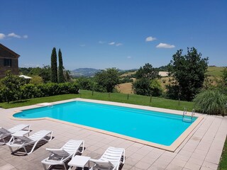 Apartamento de vacaciones Orciano di Pesaro Grabación al aire libre 9