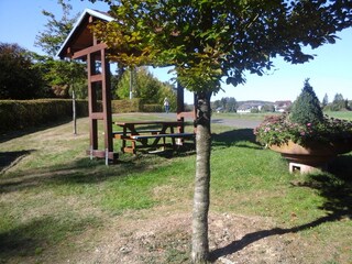 Rastplatz am Natursteig Sieg / Roter Weg