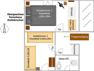 Eichhörnchen Erdgeschoss Grundriss