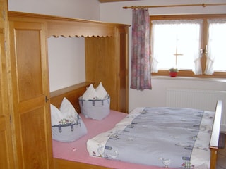 Schlafzimmer der Ferienwohnung Herzogenhorn