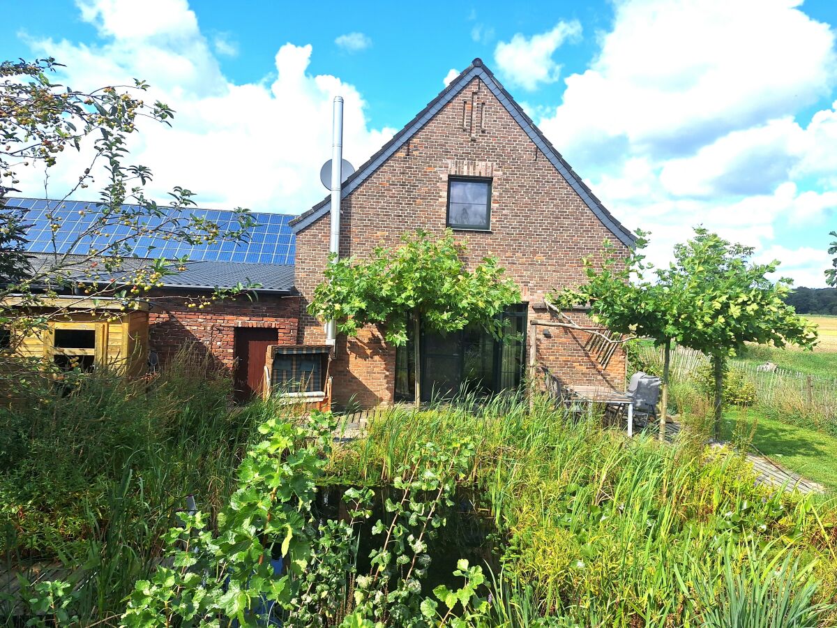 Blick auf Ferienwohnung & Sauna