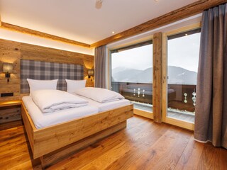 Schlafzimmer Panoramawohnung Kienberg