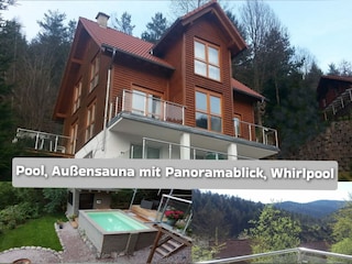 Pool Außensauna, Whirlpool